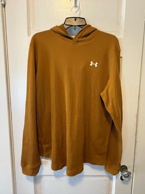 Under Armour Men's Hooded Long Sleeve Shirt - Caramel